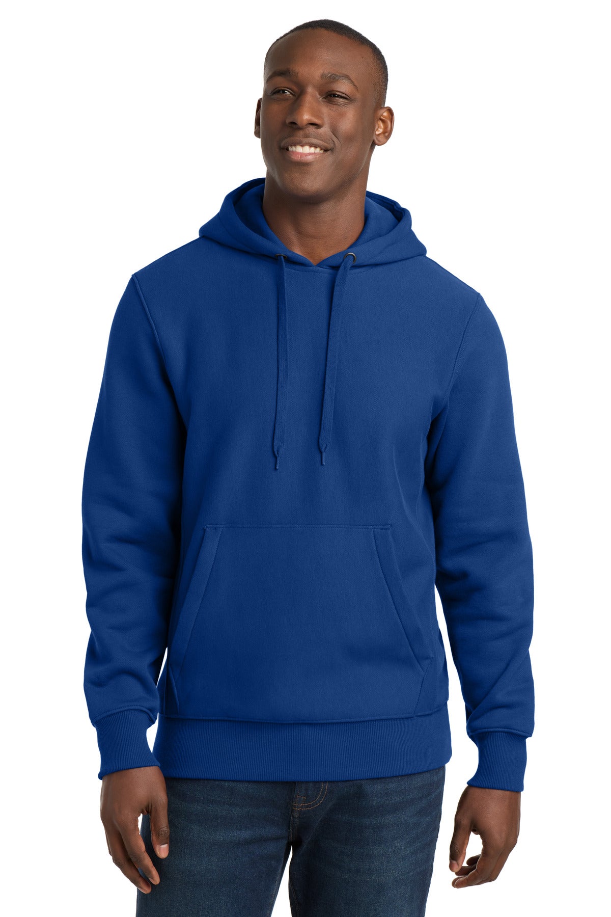 Sport-Tek Super Heavyweight Pullover Hooded Sweatshirt.  F281 in Royal
