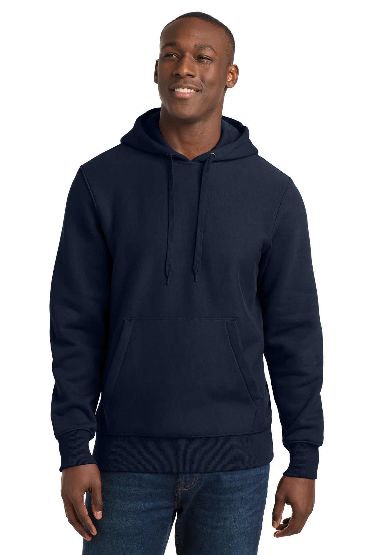 Sport-Tek Super Heavyweight Pullover Hooded Sweatshirt.  F281 in True Navy