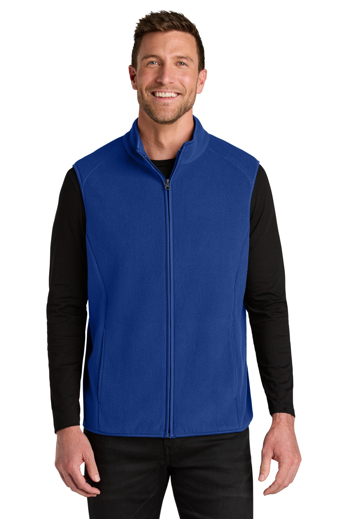 Port Authority C-FREE Fleece Vest F702 in True Royal