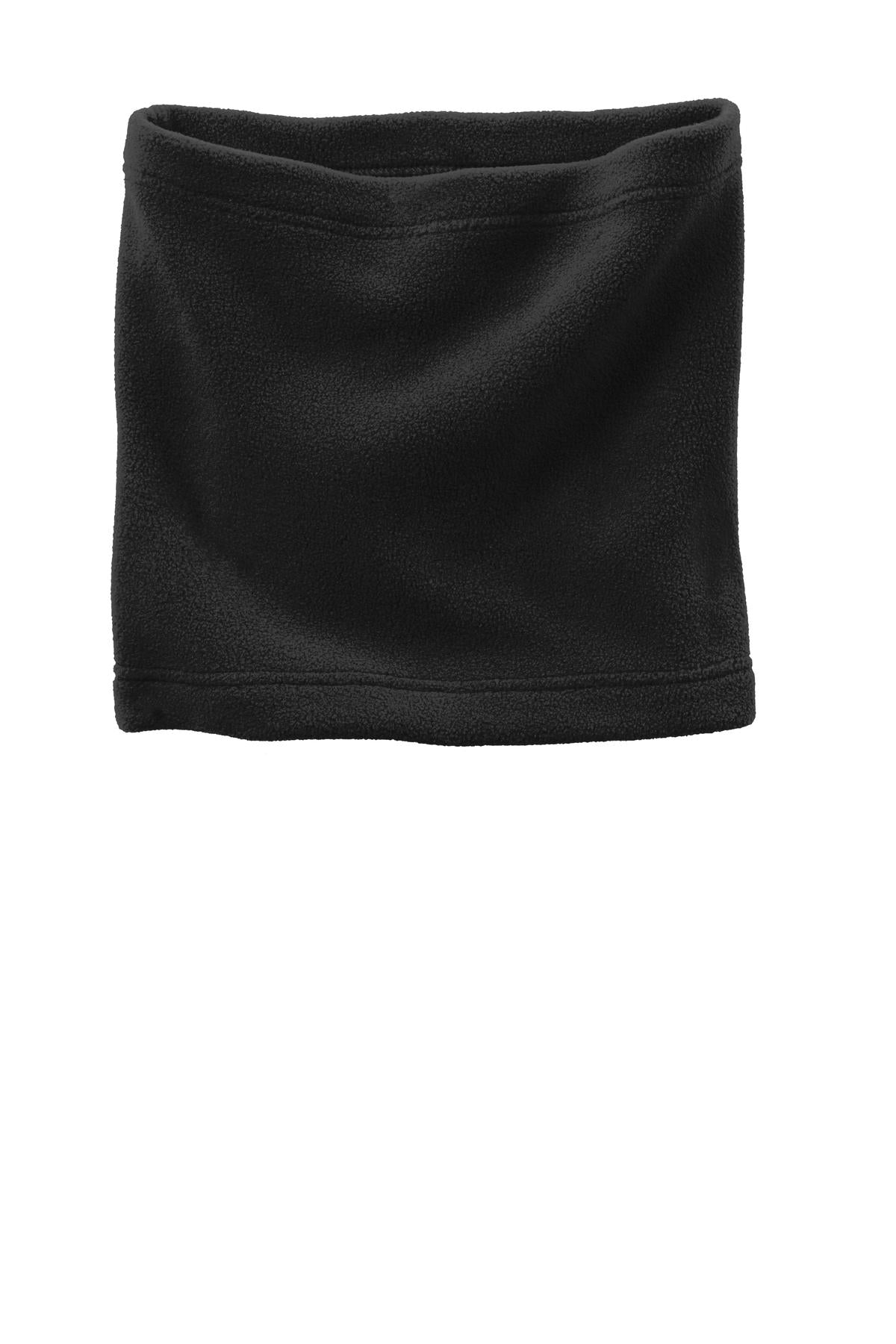 Port Authority Fleece Neck Gaiter. FS07 in Black