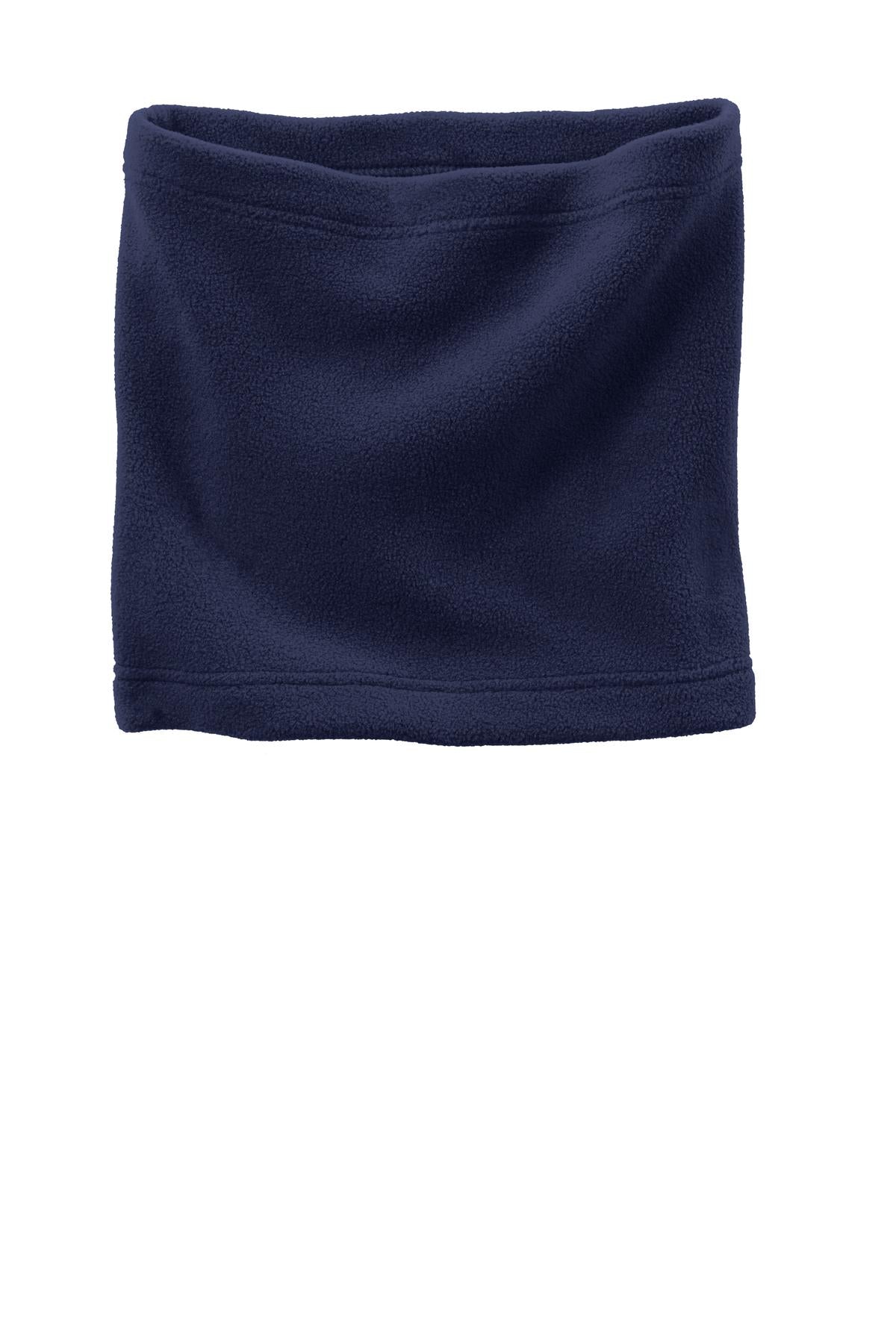 Port Authority Fleece Neck Gaiter. FS07 in Navy