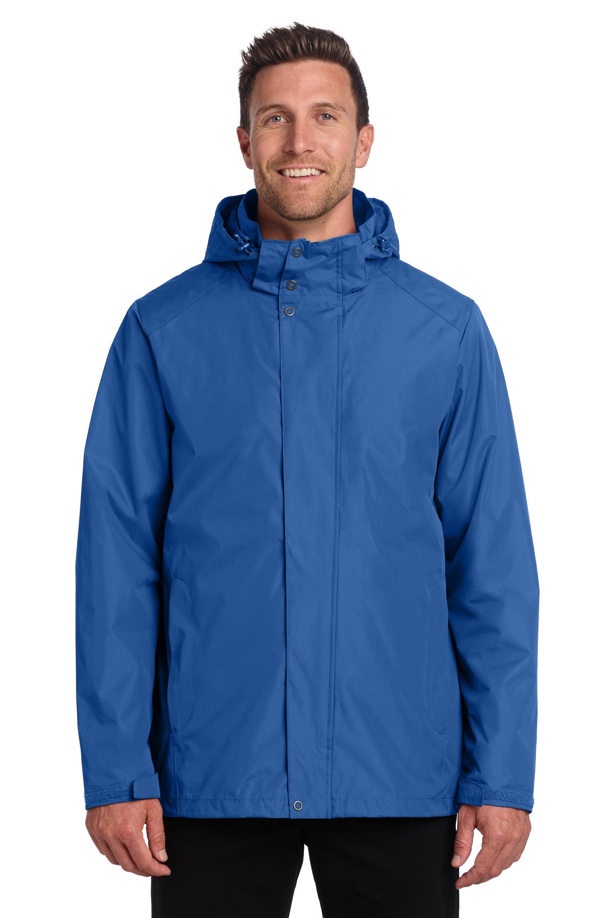 Port Authority All-Weather 3-in-1 Jacket J123 in True Blue