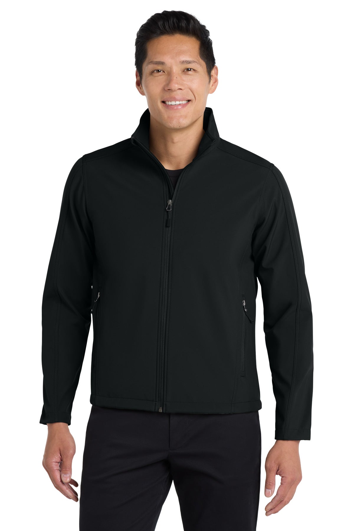 Port Authority Core Soft Shell Jacket. J317 in Black