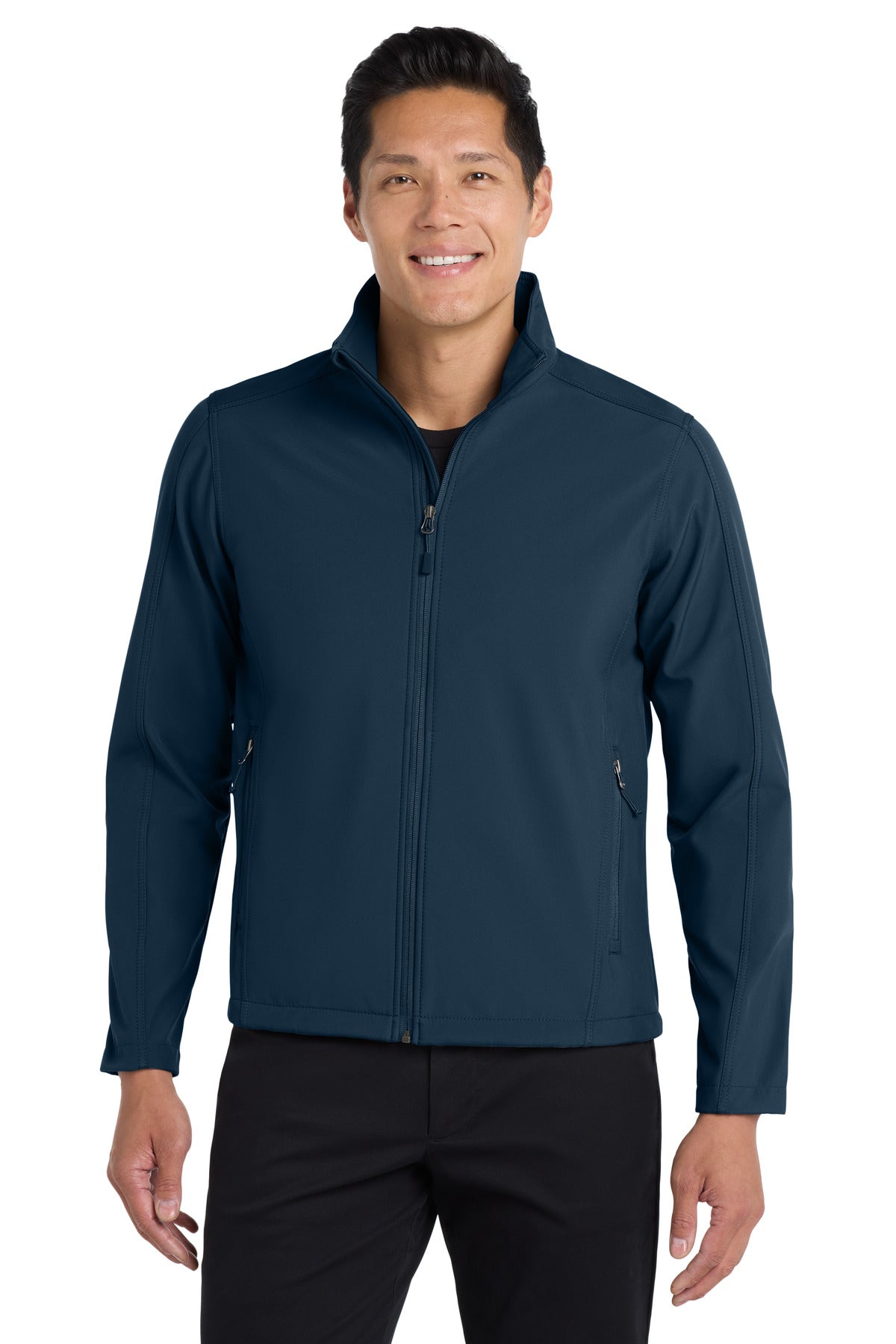 Port Authority Core Soft Shell Jacket. J317 in Dress Blue Navy