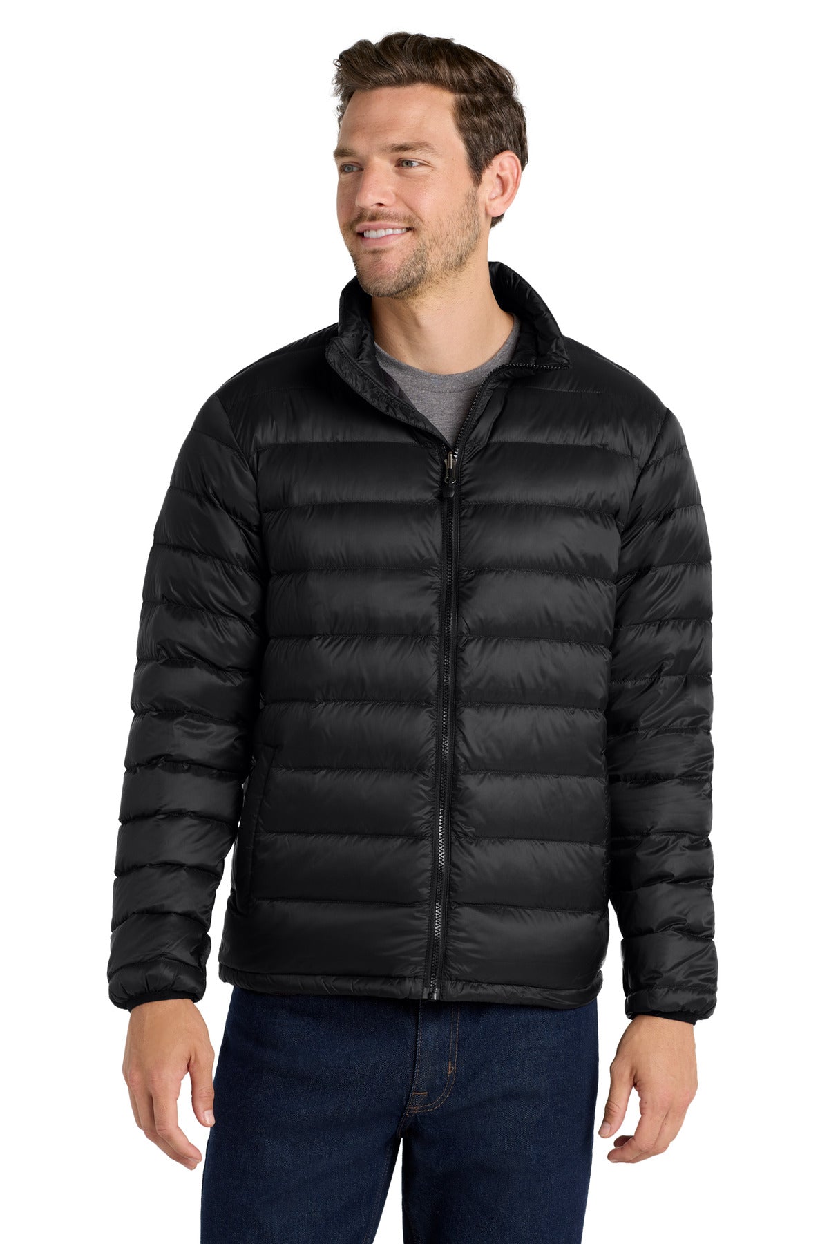 Port Authority Down Jacket. J323 in Black