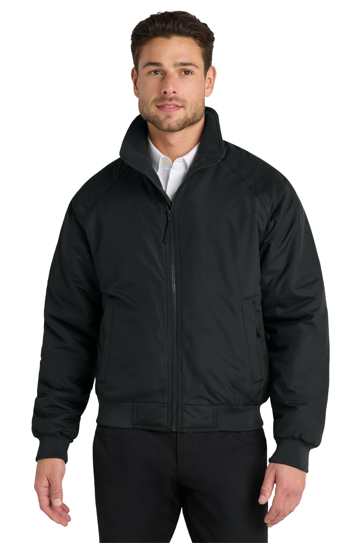 Port Authority Charger Jacket. J328 in True Black