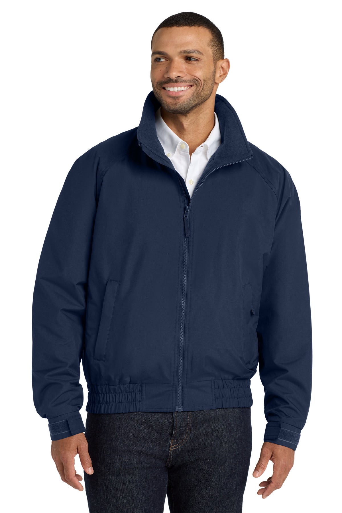 Port Authority Lightweight Charger Jacket. J329 in True Navy