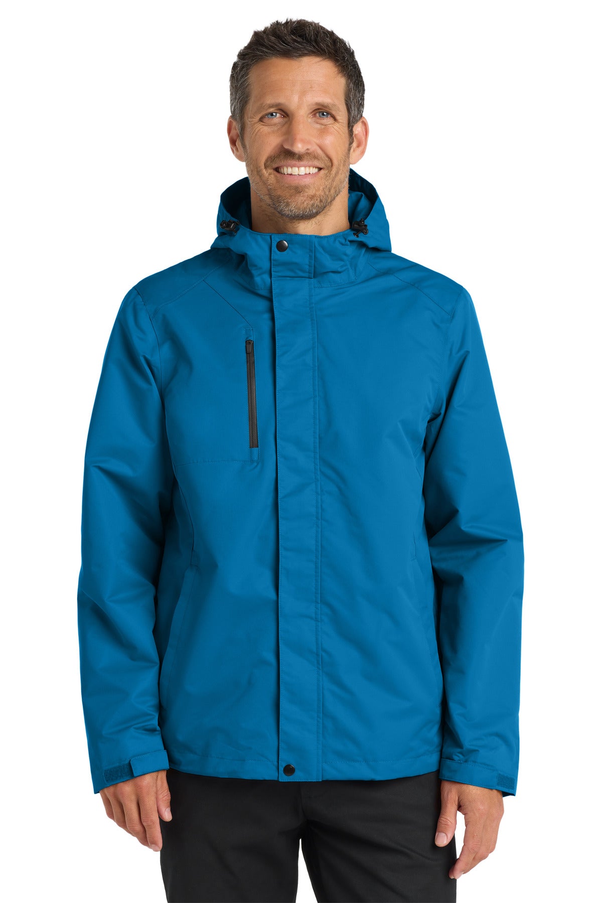 Port Authority All-Conditions Jacket. J331 in Direct Blue