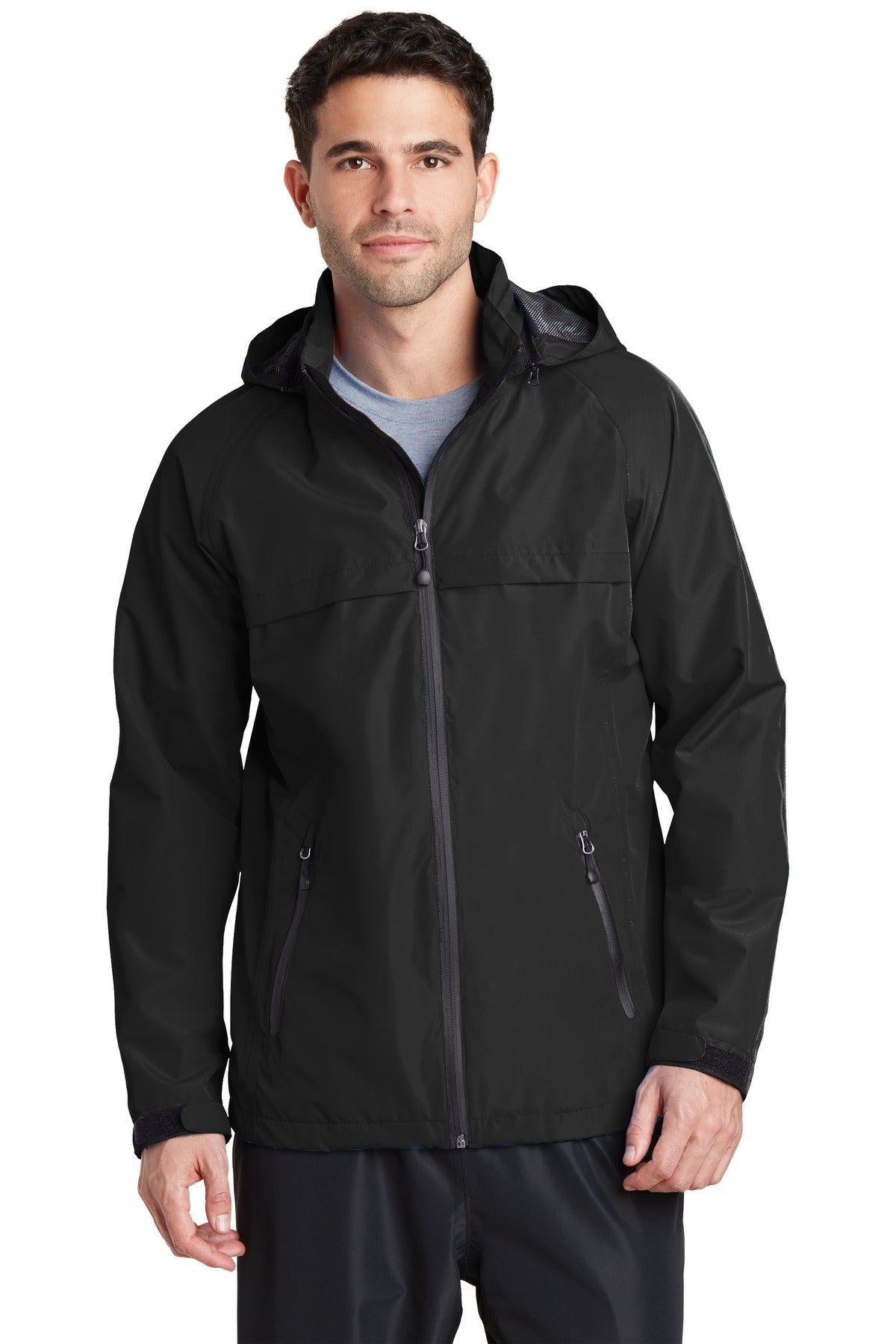 Port Authority Torrent Waterproof Jacket. J333 in Black
