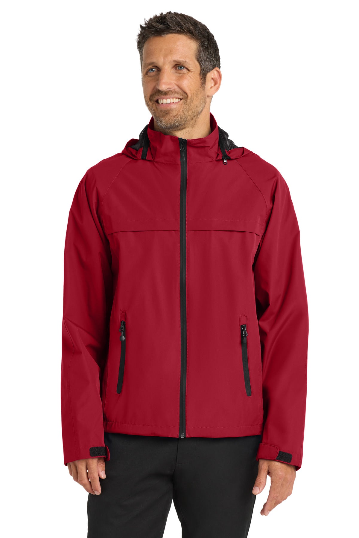 Port Authority Torrent Waterproof Jacket. J333 in Deep Red