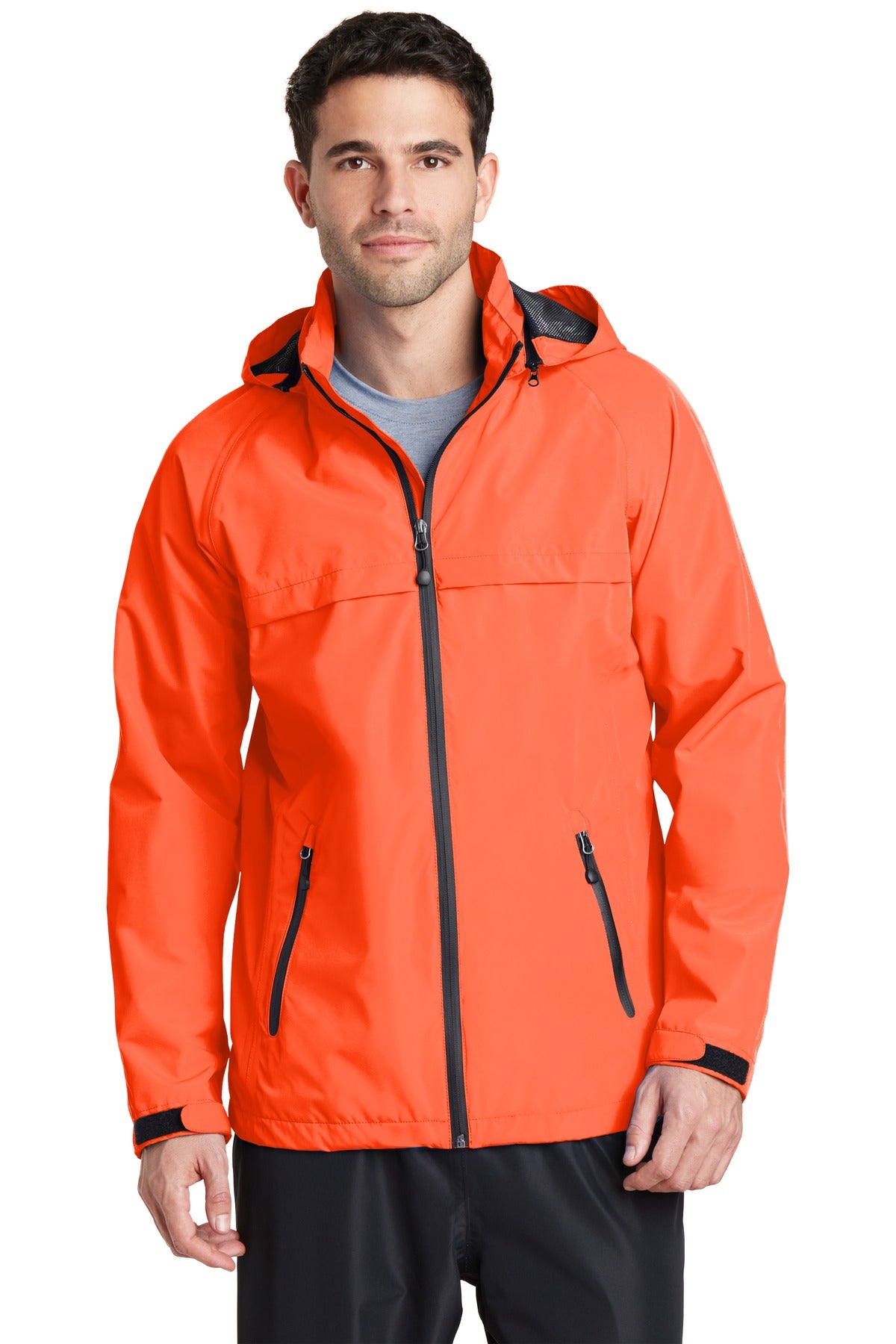 Port Authority Torrent Waterproof Jacket. J333 in Orange Crush