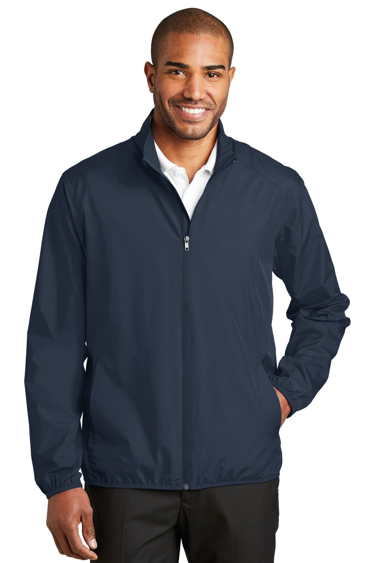 Port Authority Zephyr Full-Zip Jacket. J344 in Dress Blue Navy