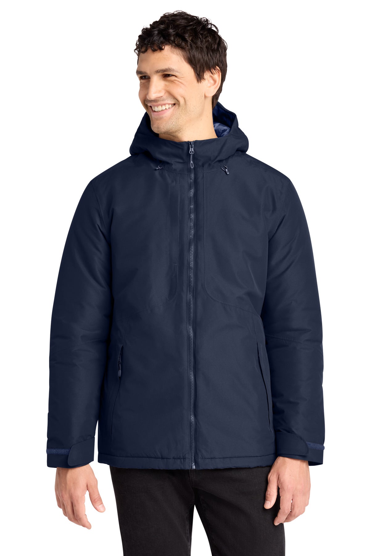 Port Authority Venture Waterproof Insulated Jacket J362 in Dress Blue Navy