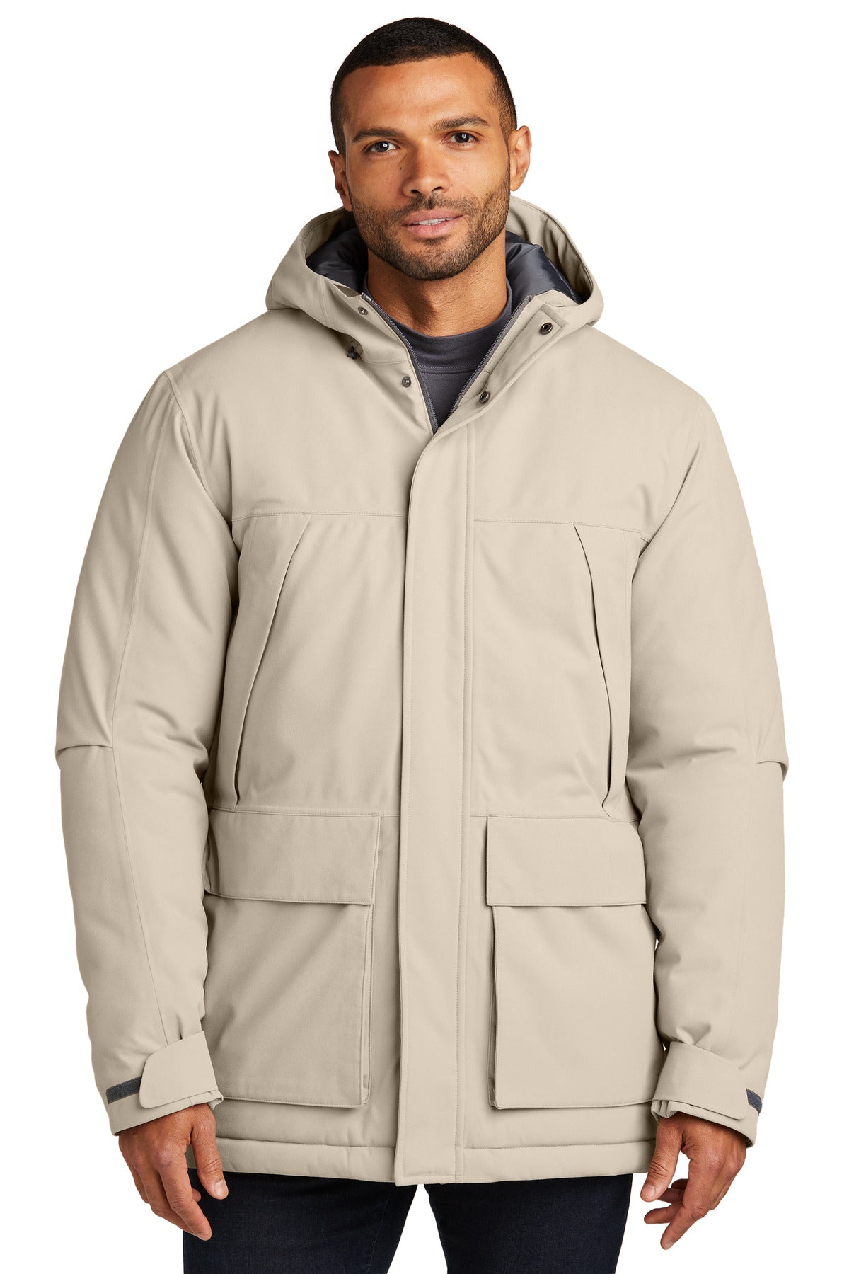 Port Authority Latitude Waterproof Heavyweight Parka J363 in Sahara