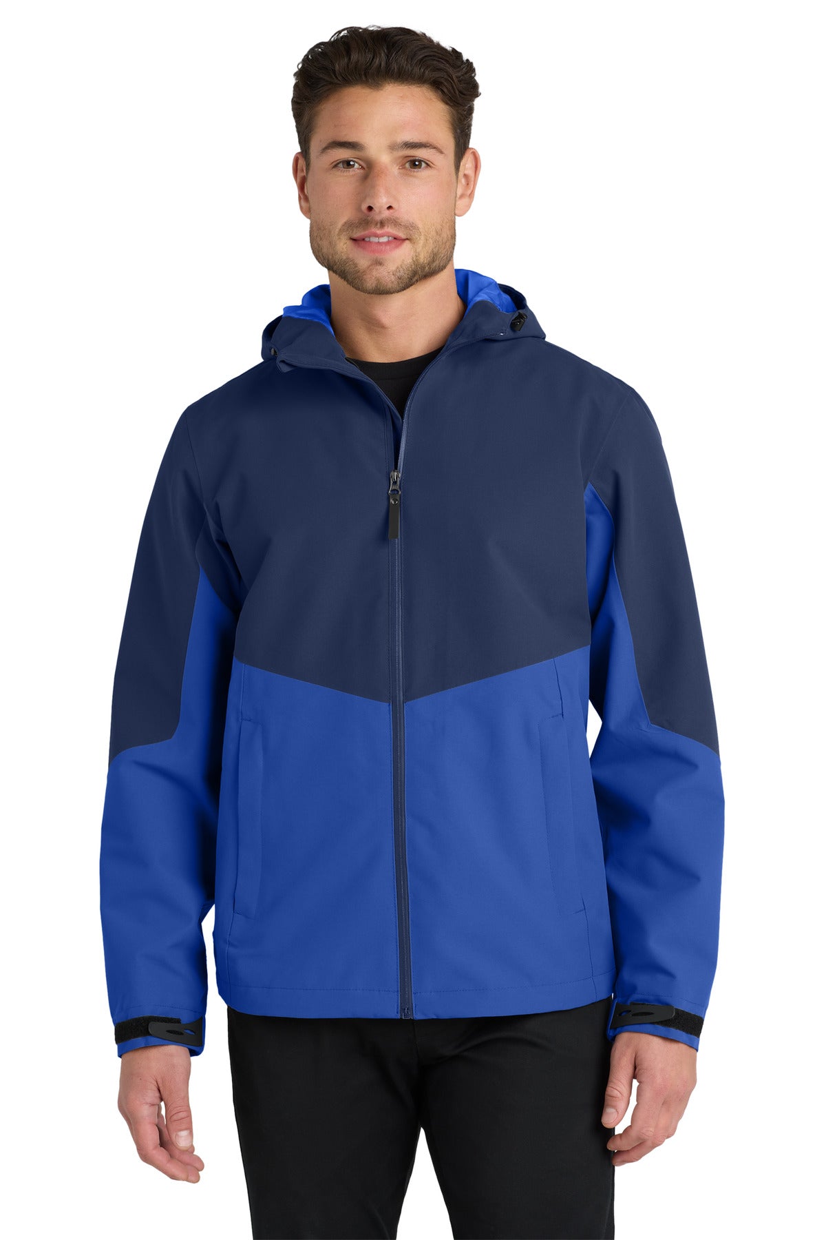 Port Authority  Tech Rain Jacket J406 in Estate Blue/ Cobalt Blue