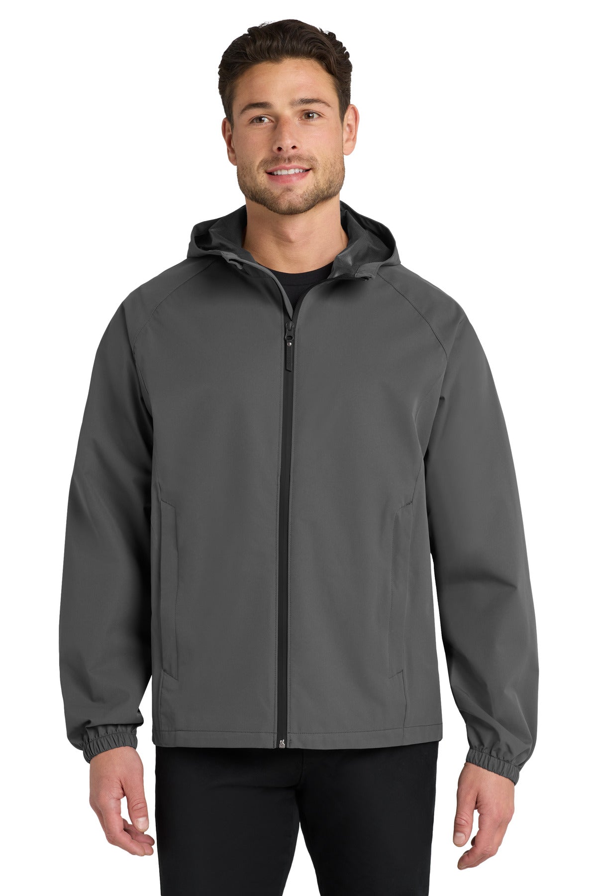 Port Authority  Essential Rain Jacket J407 in Graphite