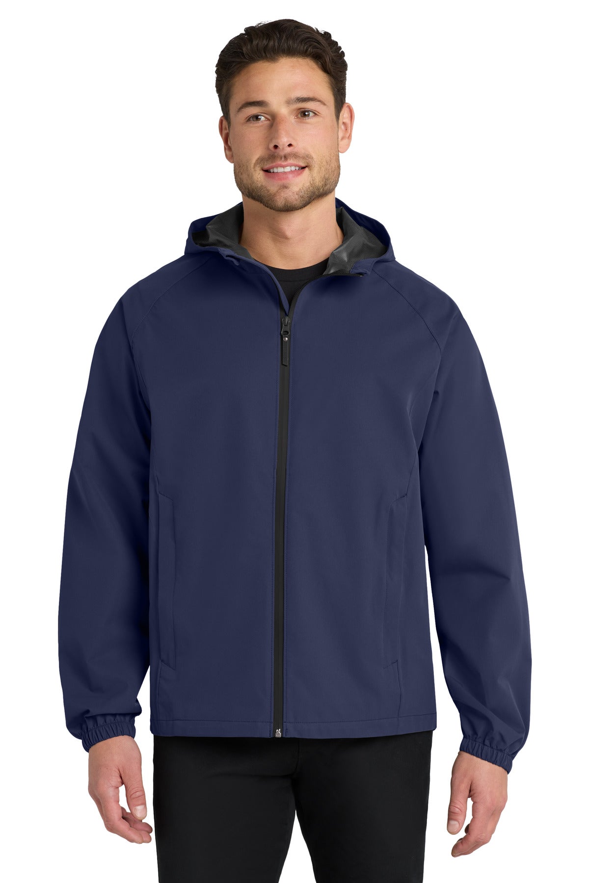 Port Authority  Essential Rain Jacket J407 in True Navy