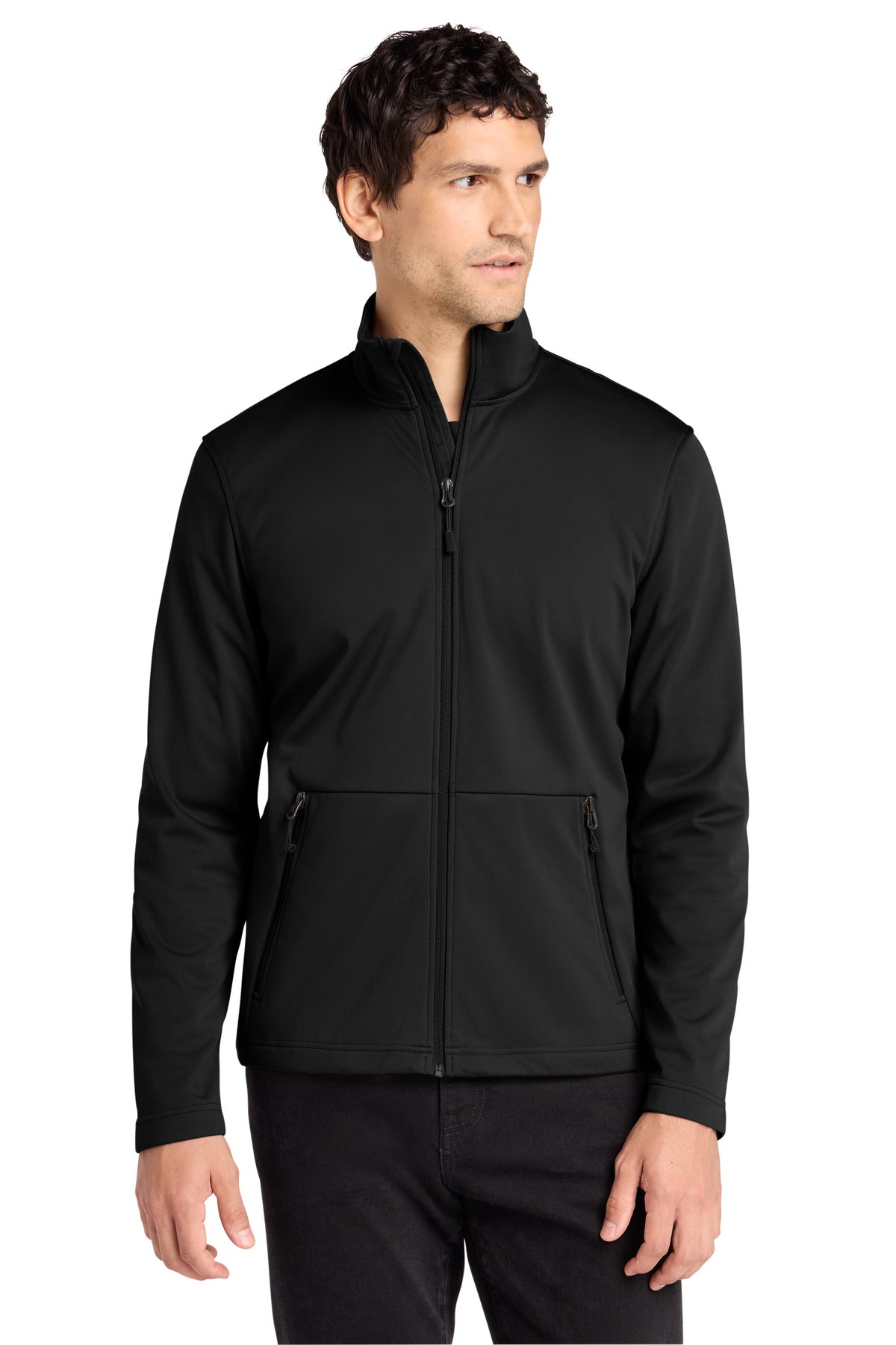 Port Authority Flexshell Jacket J617 in Deep Black