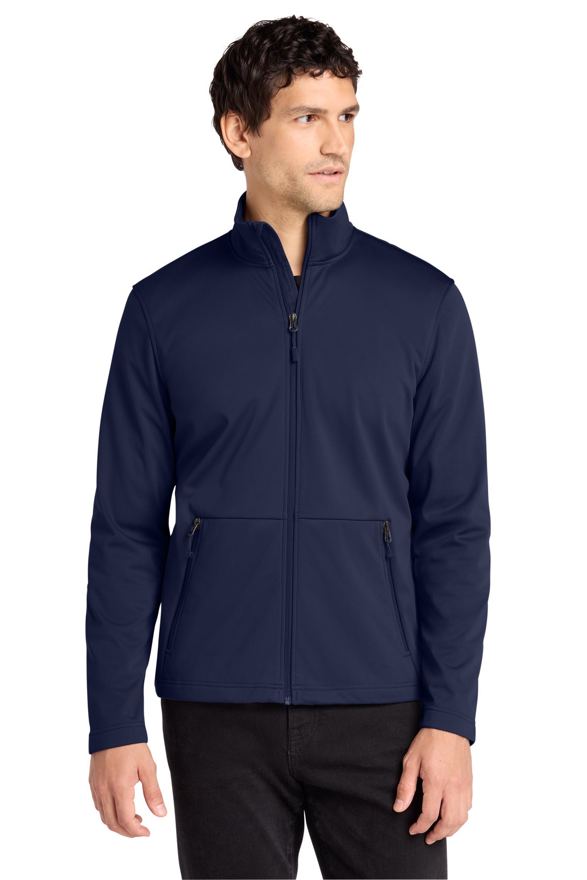 Port Authority Flexshell Jacket J617 in True Navy