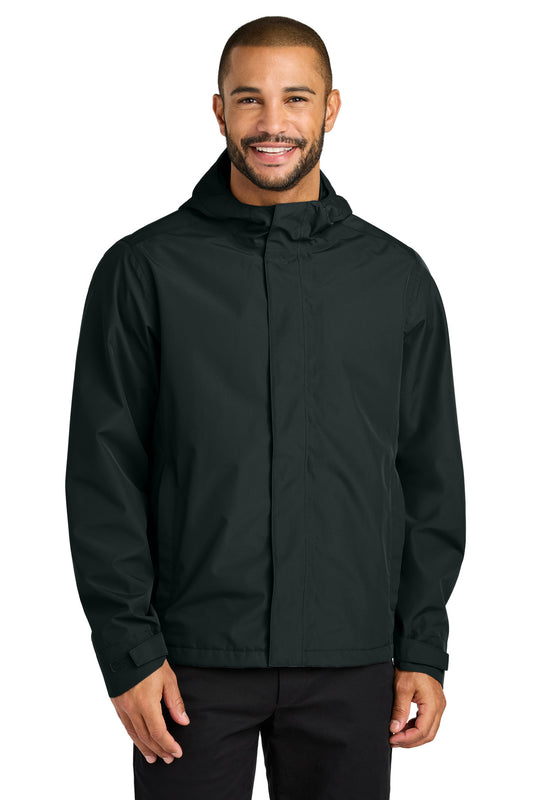 Port Authority C-FREE Rain Jacket J714 in Deep Black