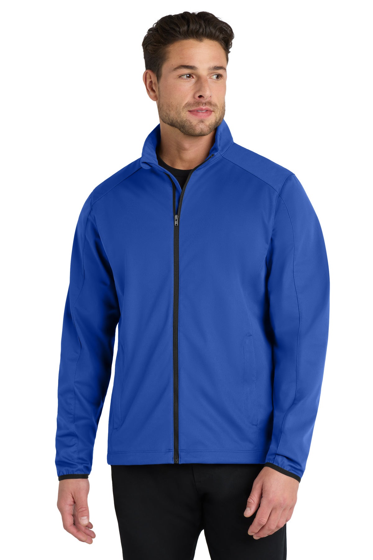 Port Authority Active Soft Shell Jacket. J717 in True Royal