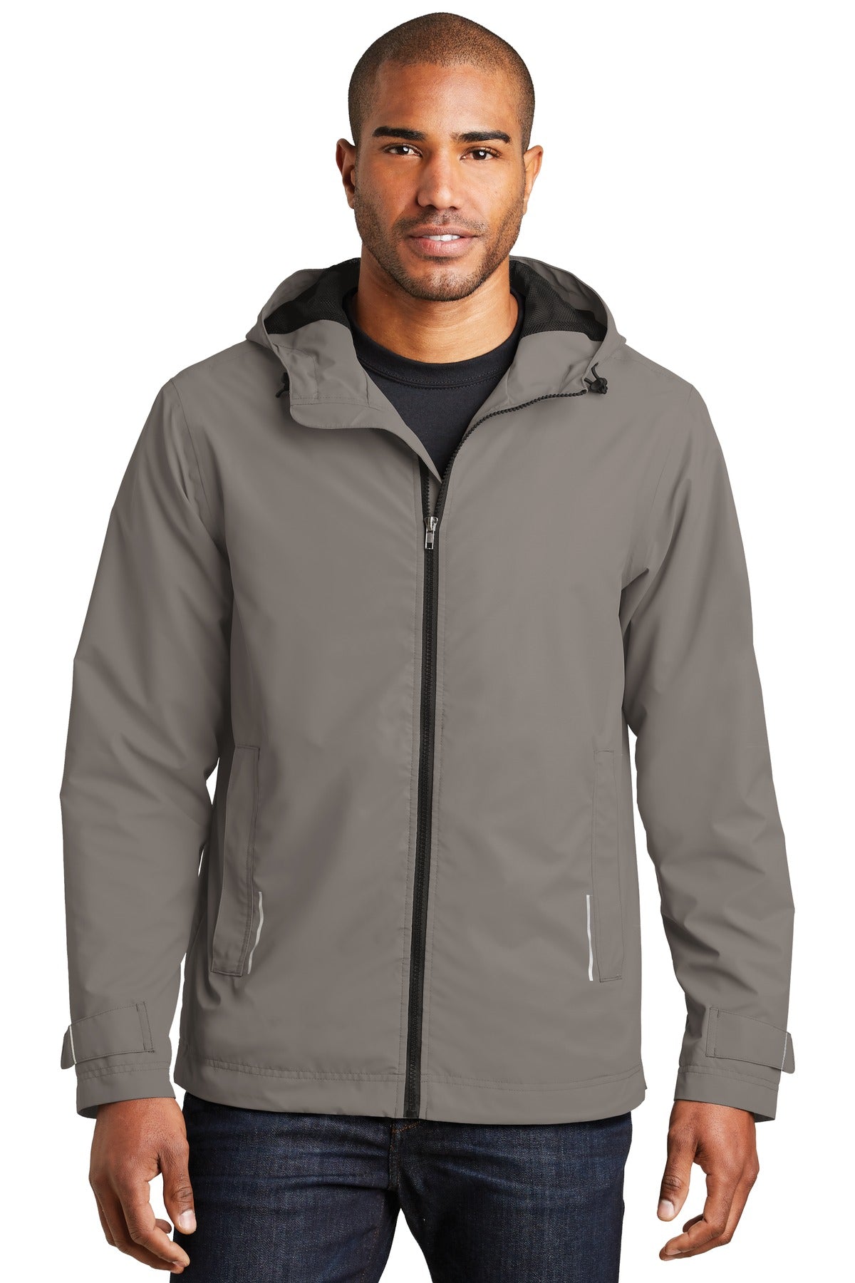 Port Authority Northwest Slicker. J7710 in Northern Grey
