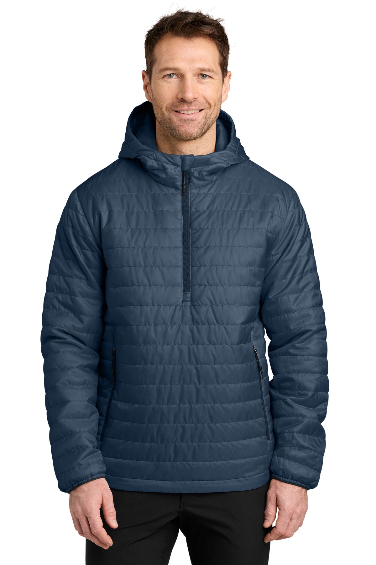 Port Authority Packable Puffy Anorak J855 in Regatta Blue