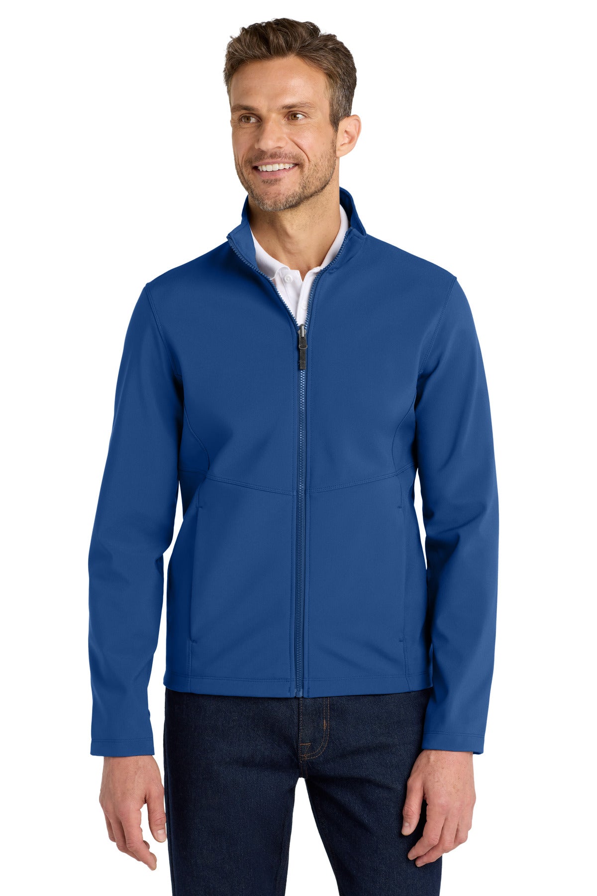 Port Authority  Collective Soft Shell Jacket. J901 in Night Sky Blue