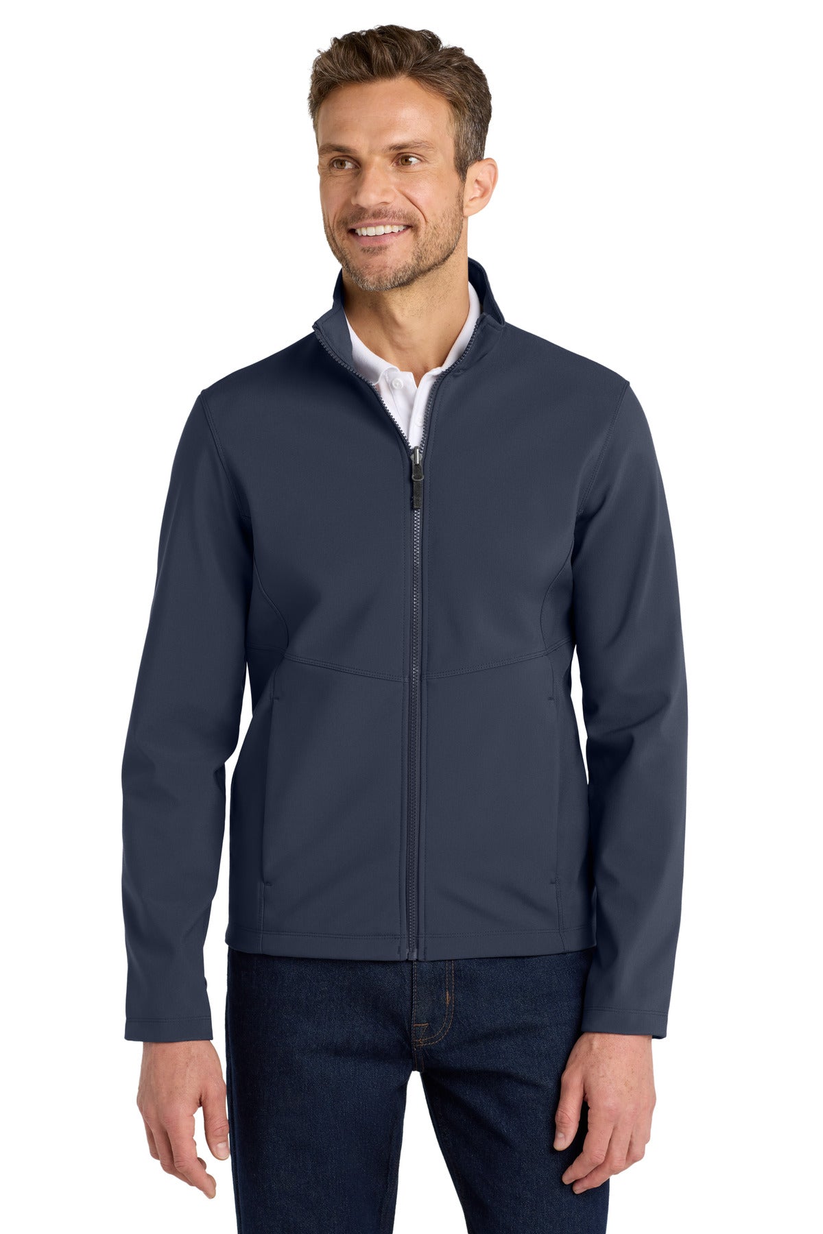 Port Authority  Collective Soft Shell Jacket. J901 in River Blue Navy