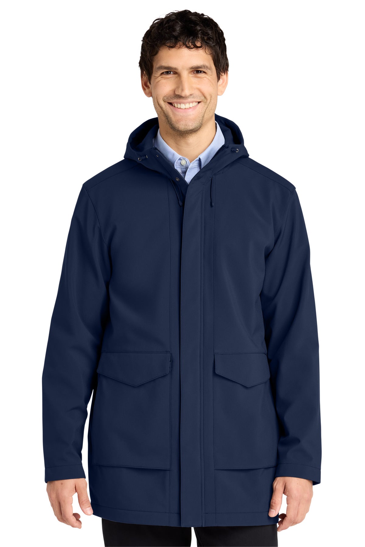 Port Authority Collective Outer Soft Shell Parka J919 in River Blue Navy