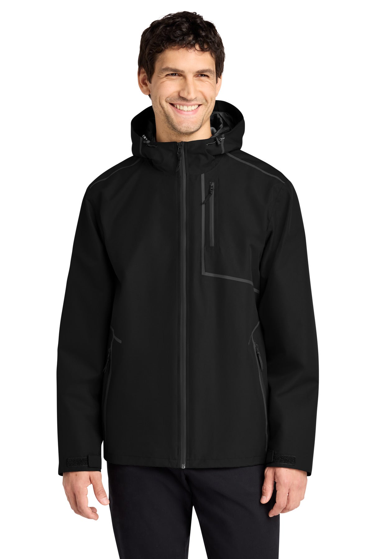 Port Authority Collective Tech Outer Shell Jacket J920 in Deep Black