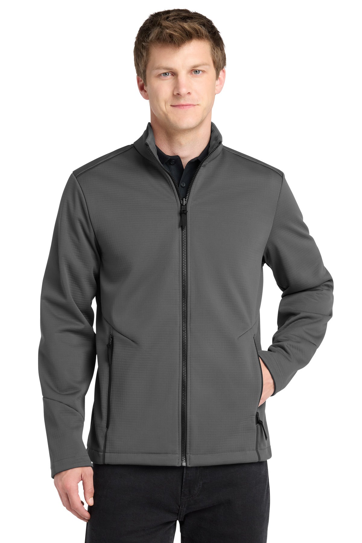 Port Authority Collective Tech Soft Shell Jacket J921 in Graphite