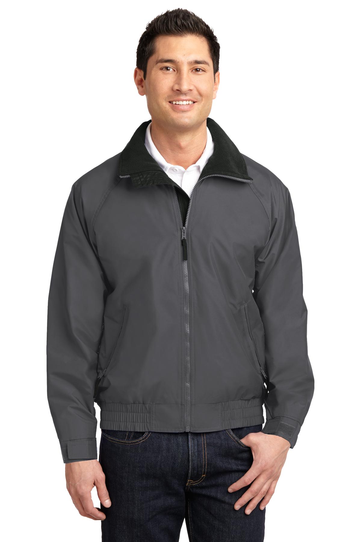Port Authority Competitor Jacket. JP54 in Deep Smoke/ Black