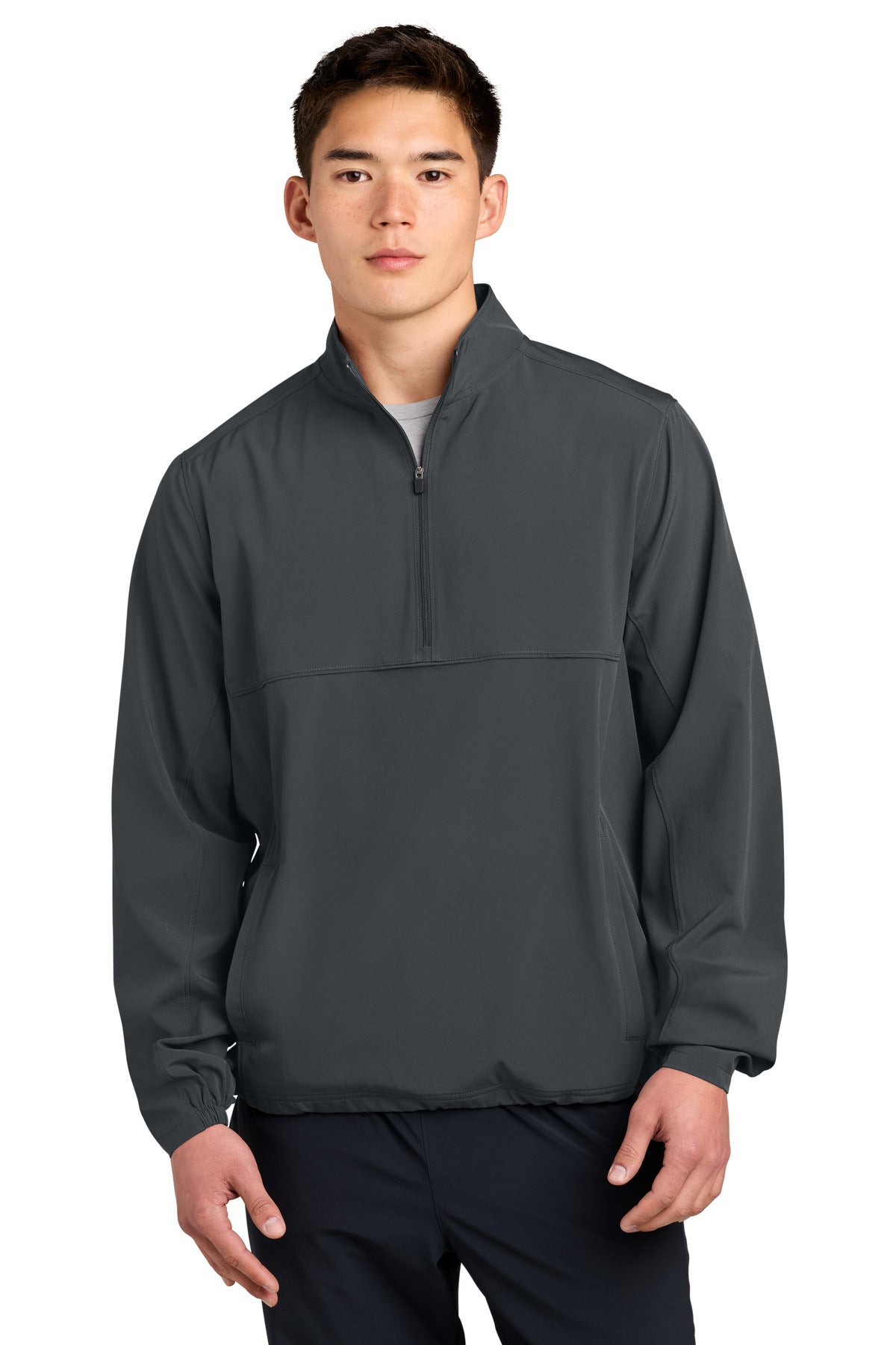 Sport-Tek Repeat 1/2-Zip JST481 in Iron Grey