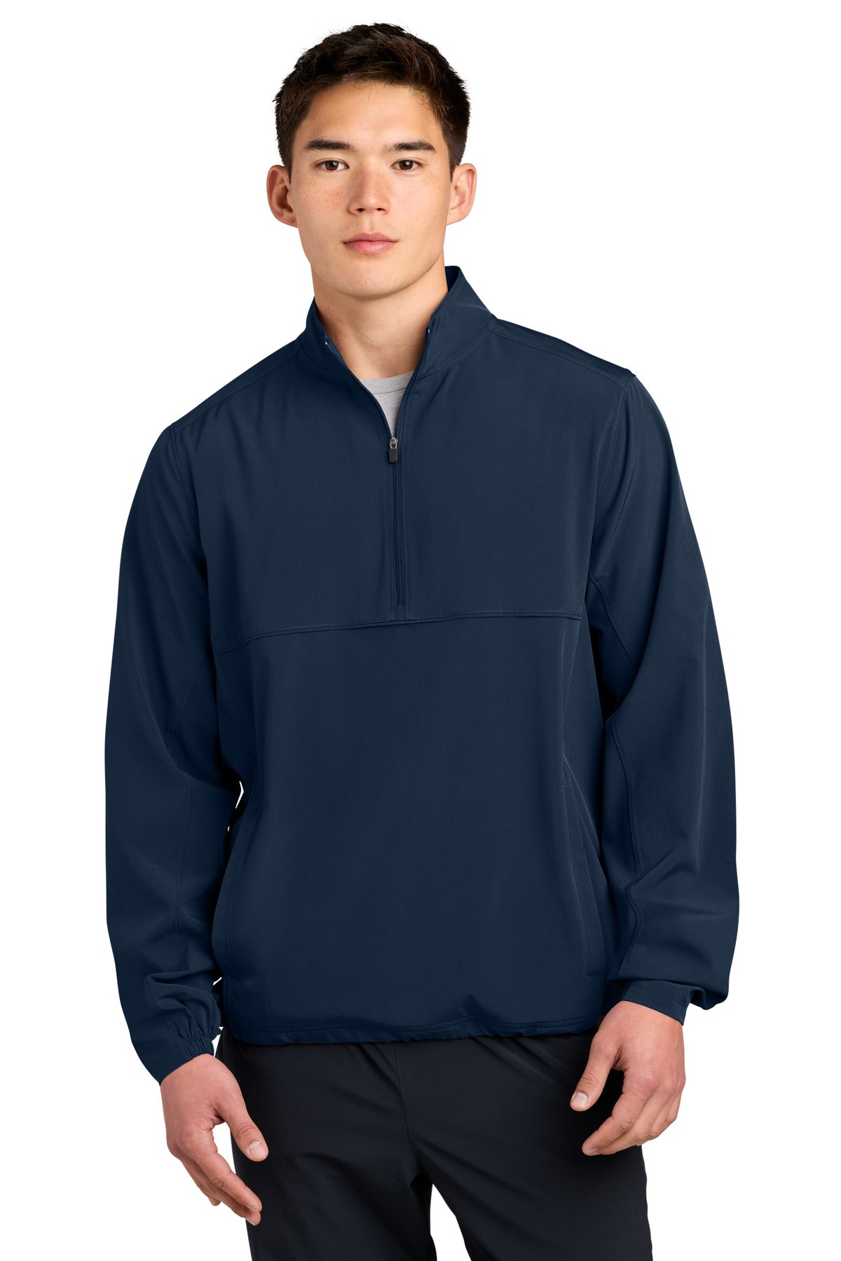 Sport-Tek Repeat 1/2-Zip JST481 in True Navy