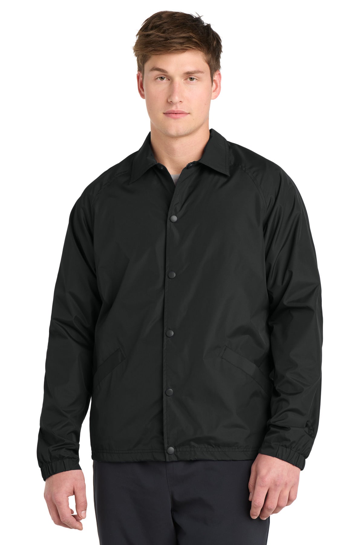 Sport-Tek Sideline Jacket. JST71 in Black