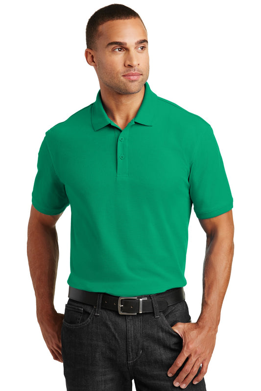 Port Authority Core Classic Pique Polo. K100 in Bright Kelly Green