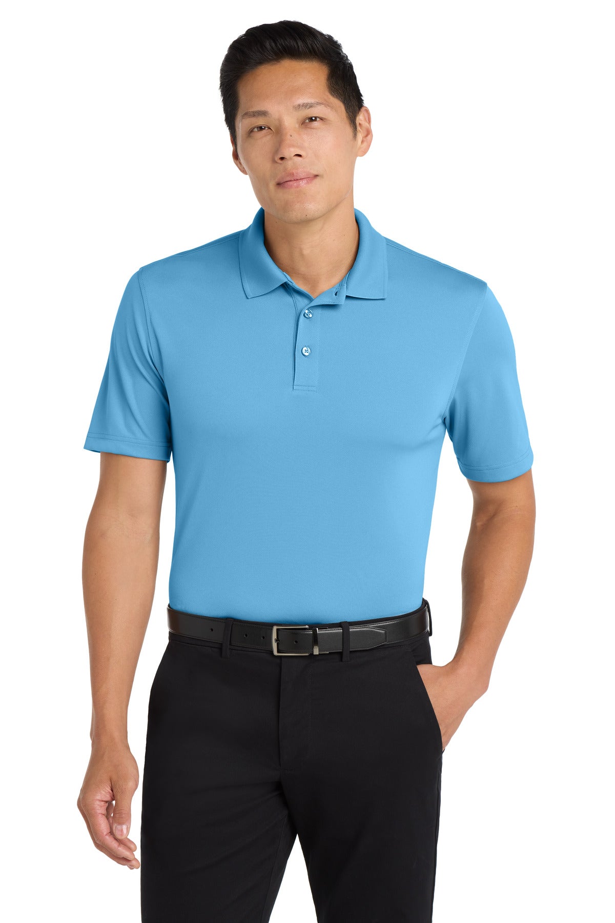 Port Authority Dry Zone UV Micro-Mesh Polo. K110 in Carolina Blue