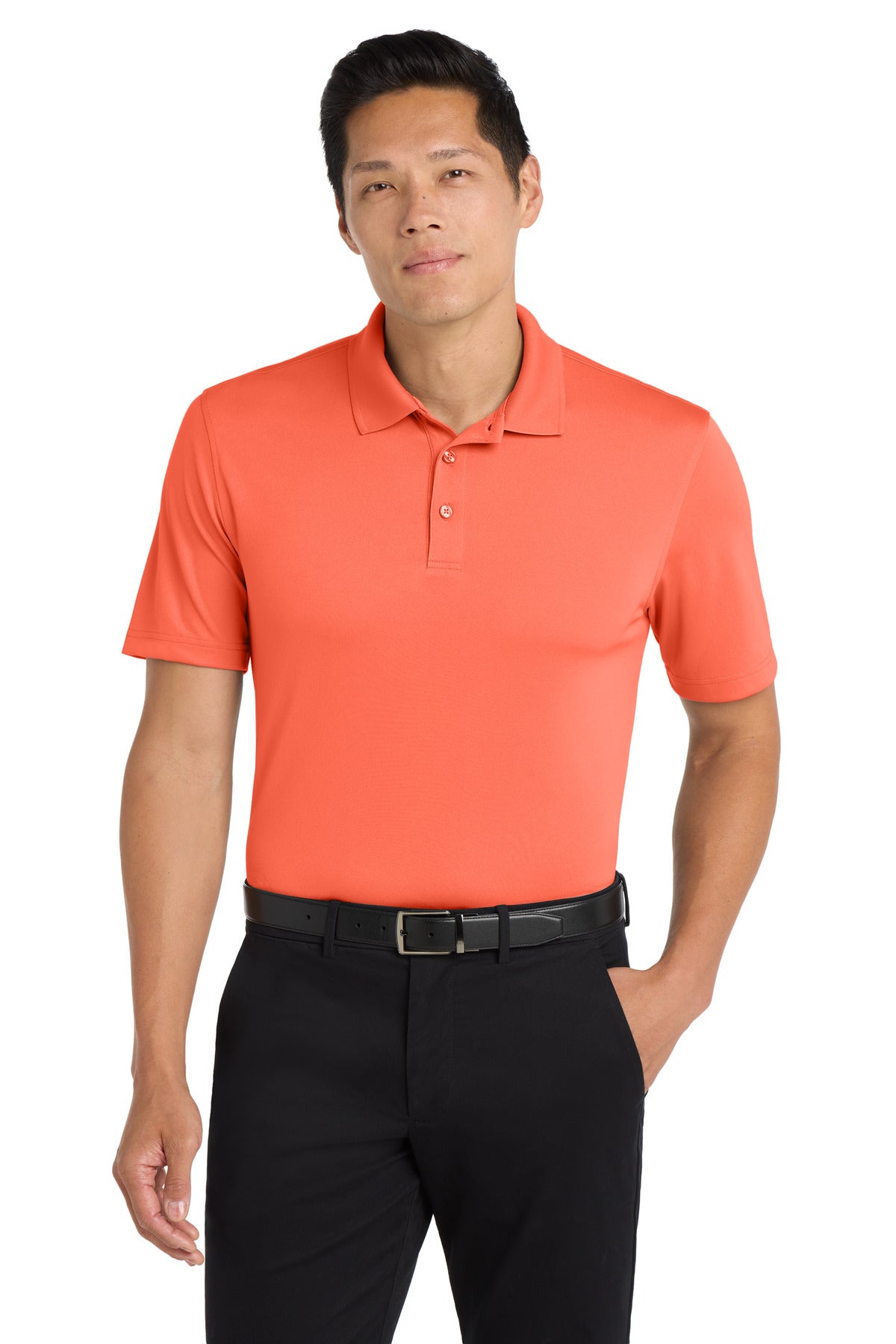 Port Authority Dry Zone UV Micro-Mesh Polo. K110 in Coral Splash