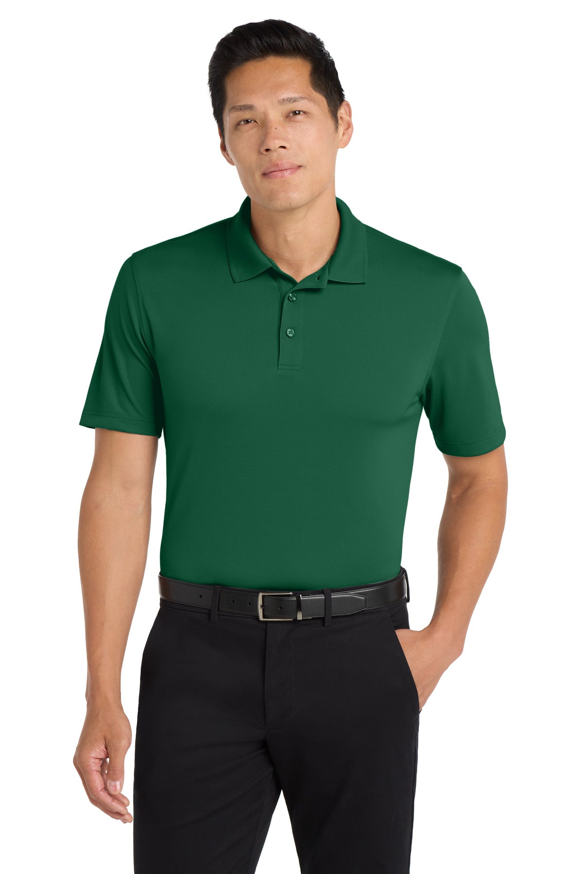 Port Authority Dry Zone UV Micro-Mesh Polo. K110 in Deep Forest Green