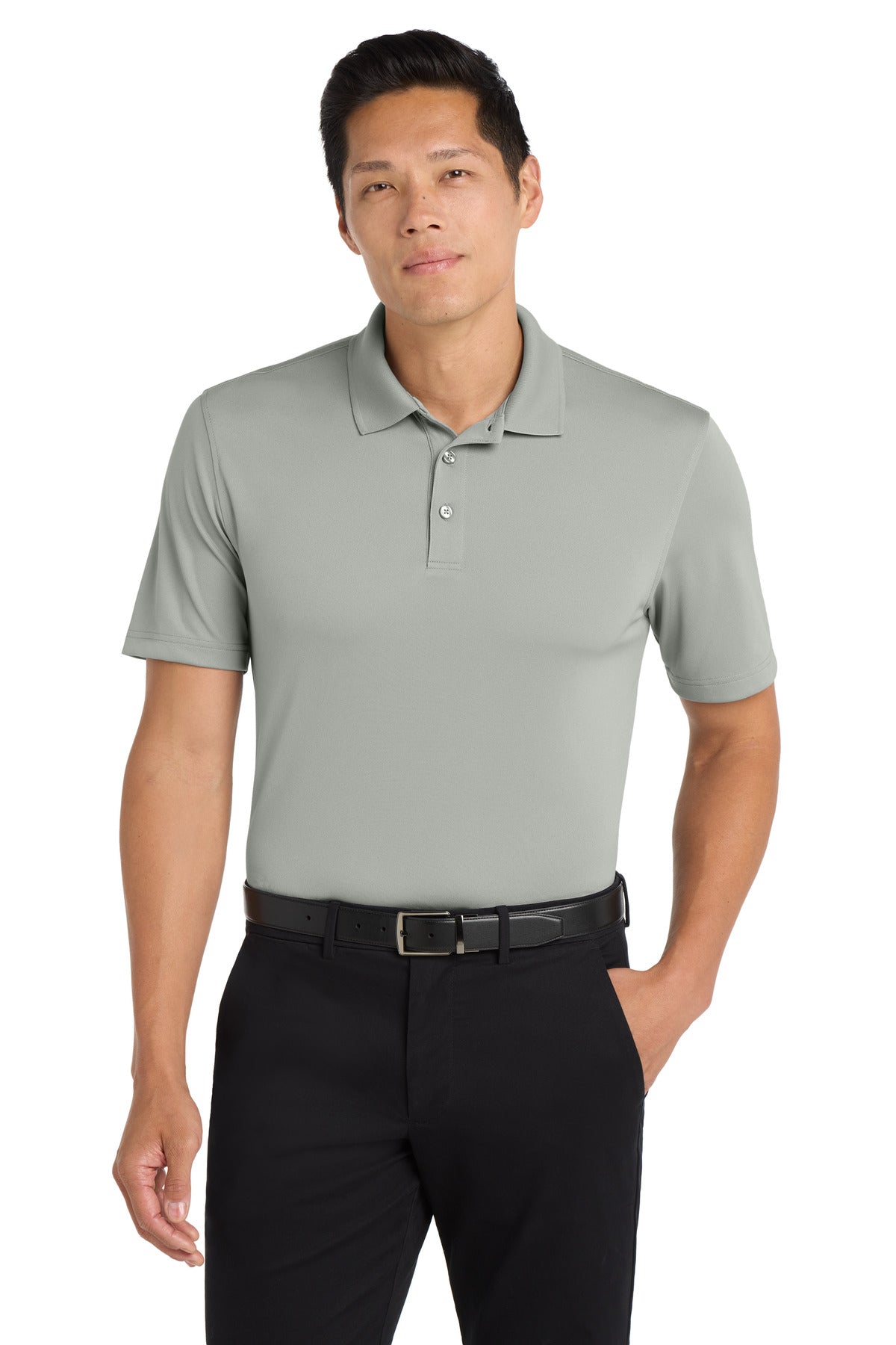 Port Authority Dry Zone UV Micro-Mesh Polo. K110 in Gusty Grey