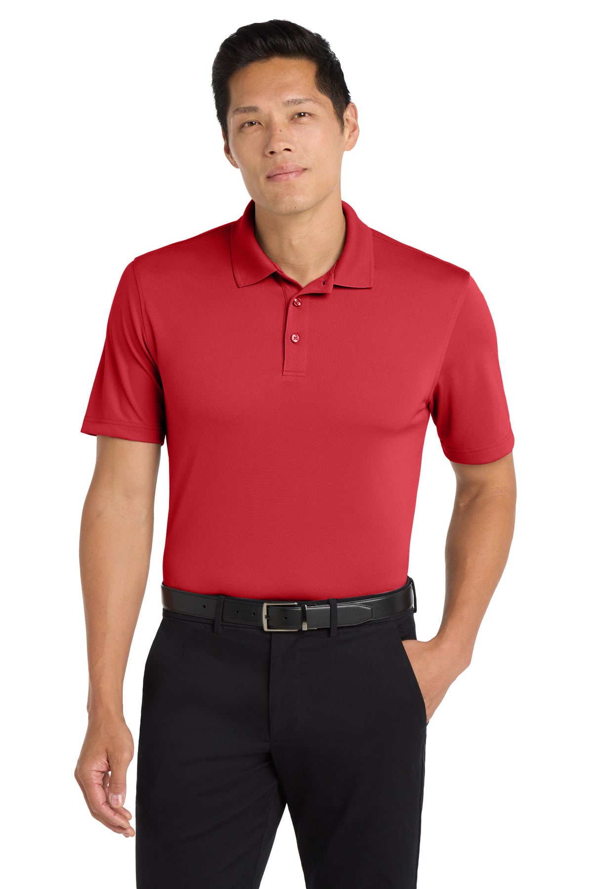 Port Authority Dry Zone UV Micro-Mesh Polo. K110 in Rich Red