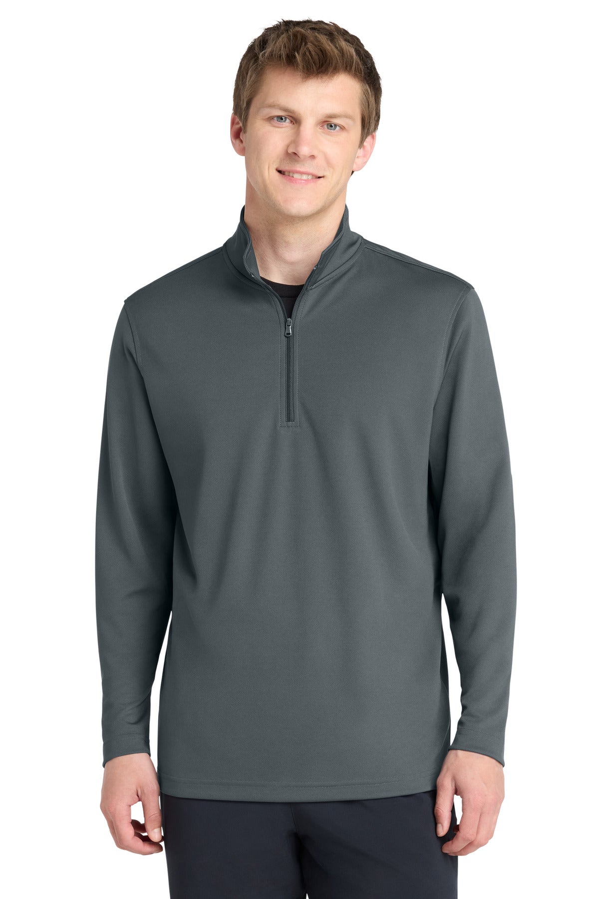 Port Authority Dry Zone UV Micro-Mesh 1/4-Zip K112 in Graphite