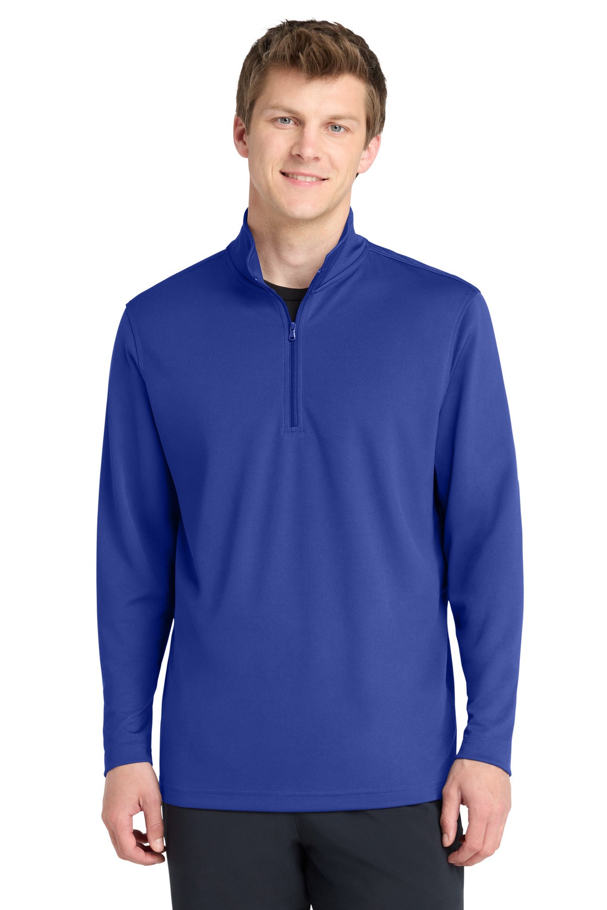 Port Authority Dry Zone UV Micro-Mesh 1/4-Zip K112 in True Royal