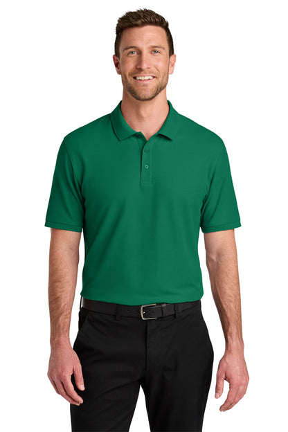 Port Authority Wearever Signature Pique Polo K200 in Kelly Green