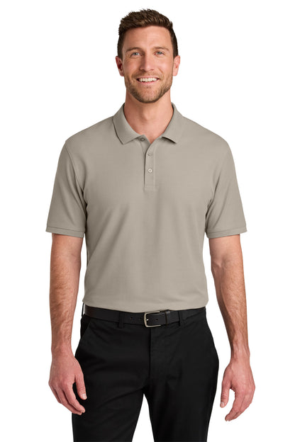 Port Authority Wearever Signature Pique Polo K200 in Sahara