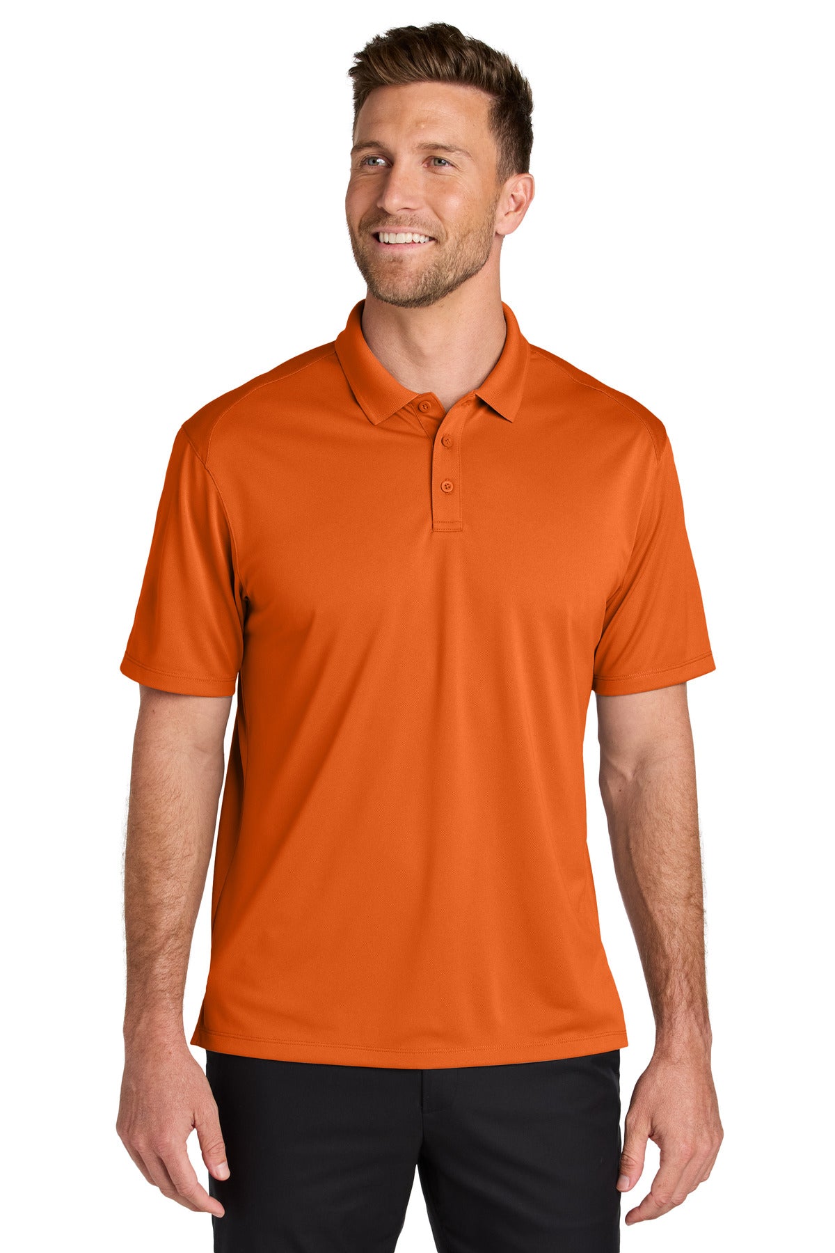 Port Authority Wearever Performance Pique Polo K240 in Field Orange
