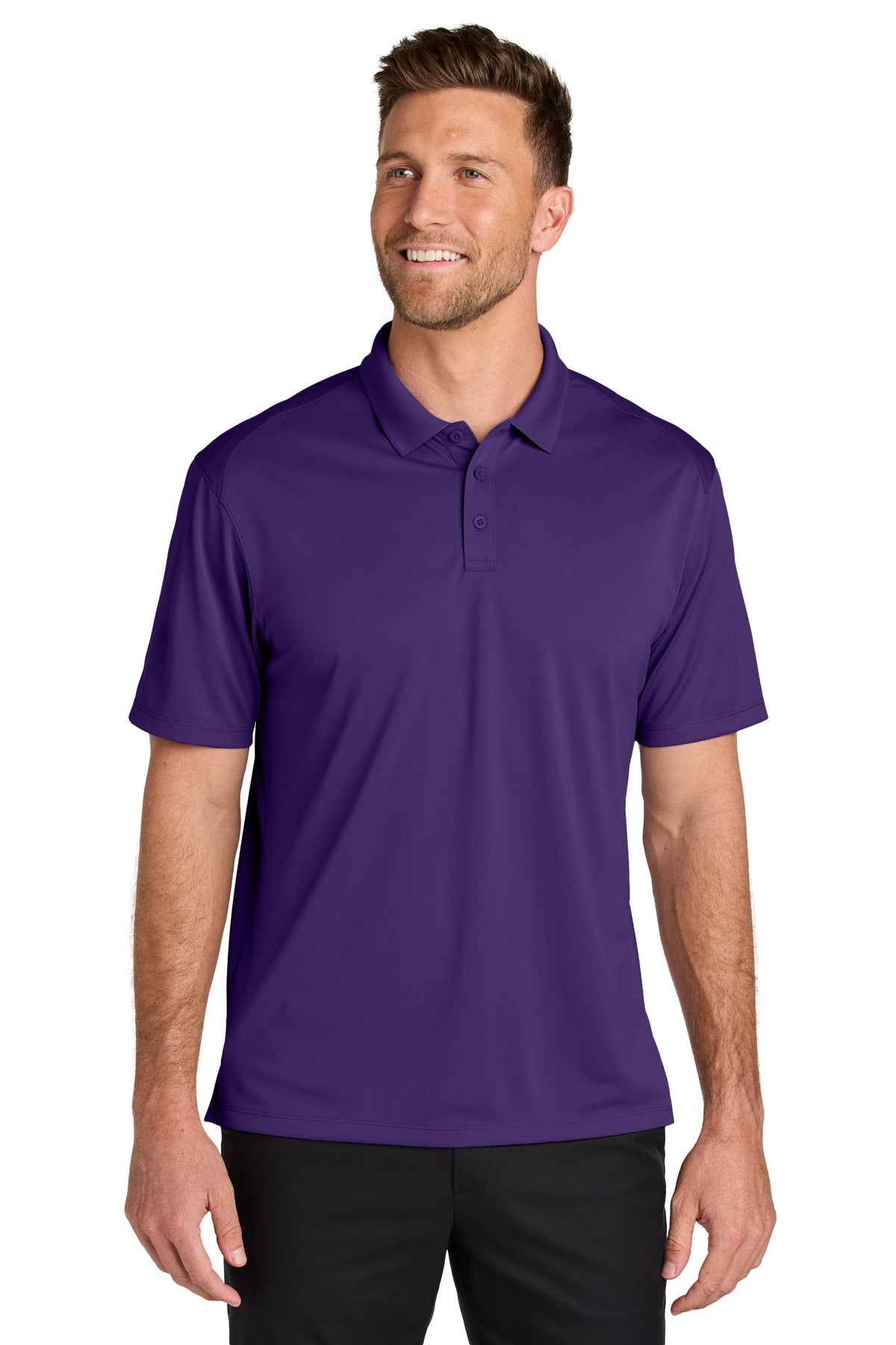 Port Authority Wearever Performance Pique Polo K240 in Prism Purple