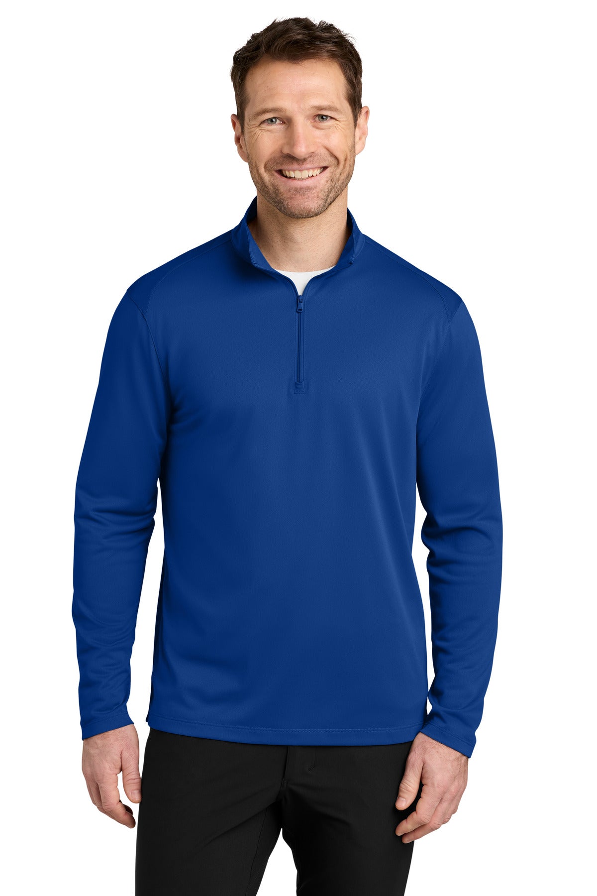 Port Authority Wearever Performance Pique 1/4-Zip K241 in True Royal