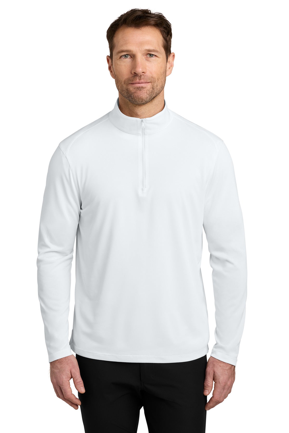 Port Authority Wearever Performance Pique 1/4-Zip K241 in White